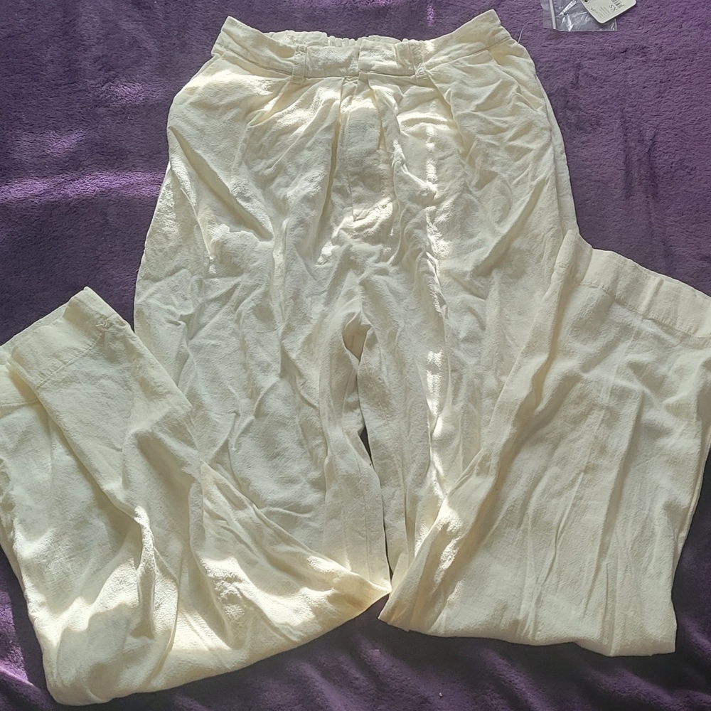 Free People Linen Pants